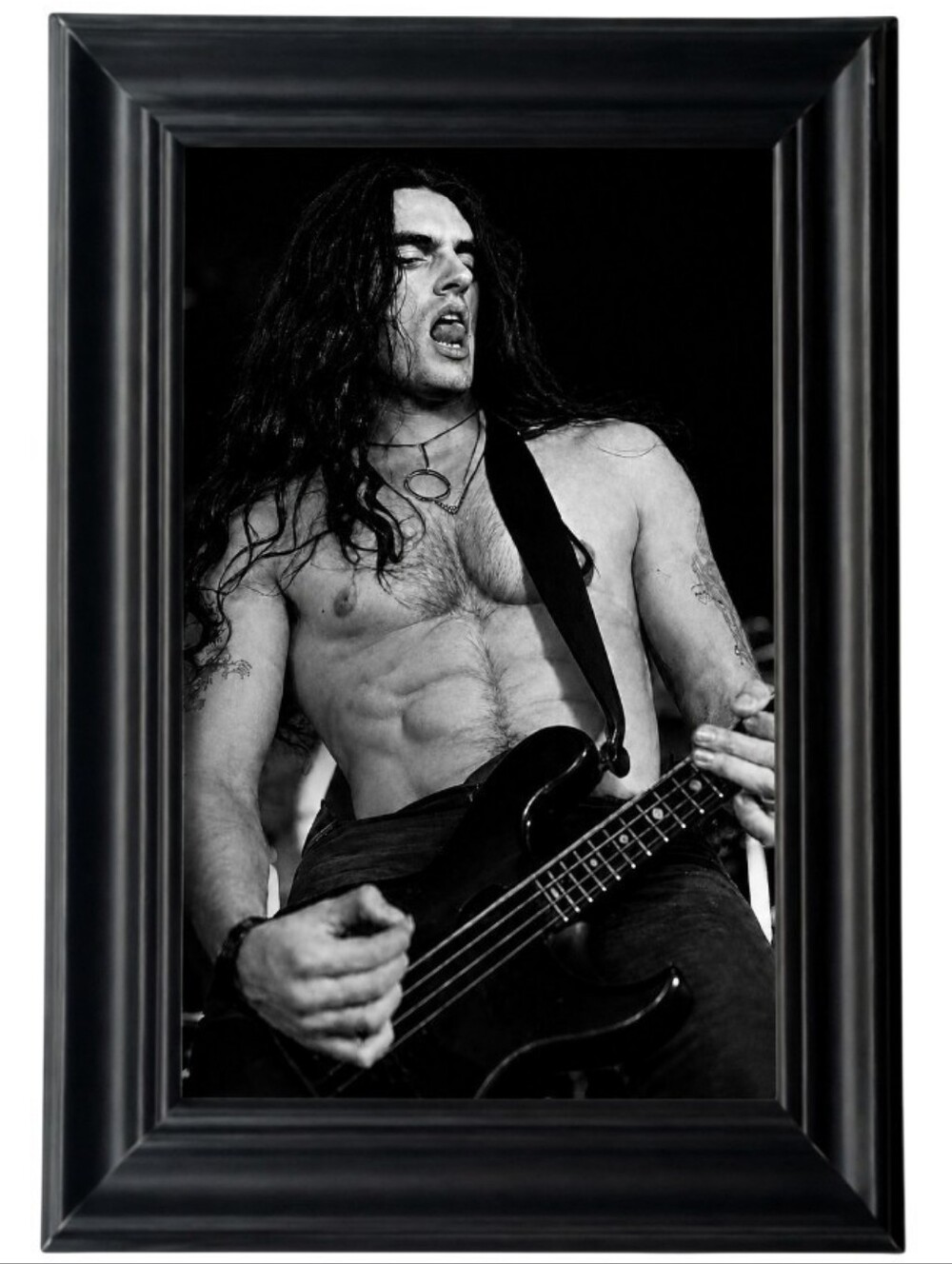 Peter Steele Type O Negative Gothic Emo Art Metal Playgirl Sexy Guitar Live Art6